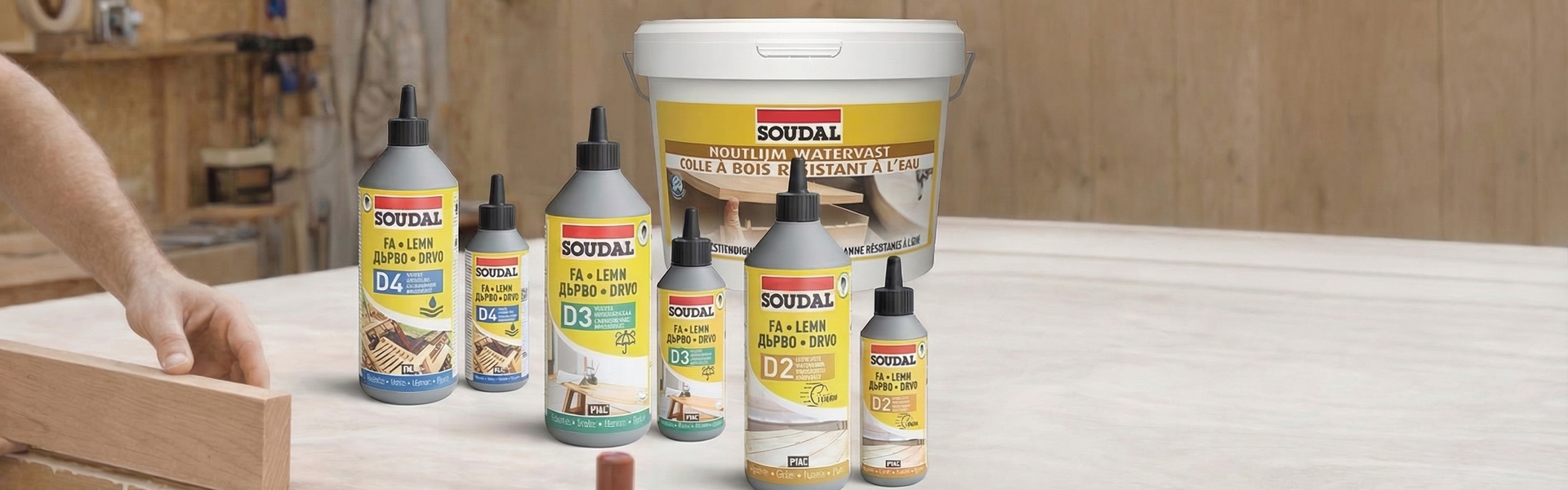 Iskoristite novu povoljniju cijenu Soudal ljepila za drvo